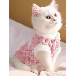 猫咪衣服冬季保暖防掉毛背心